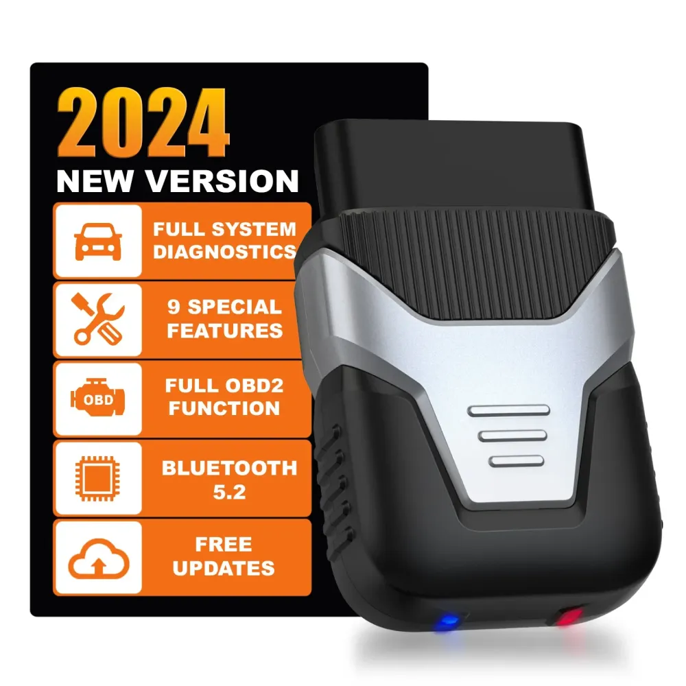 HUMZOR Z100 Car Diagnostic Tool, Bluetooth OBD Scanner Live Data