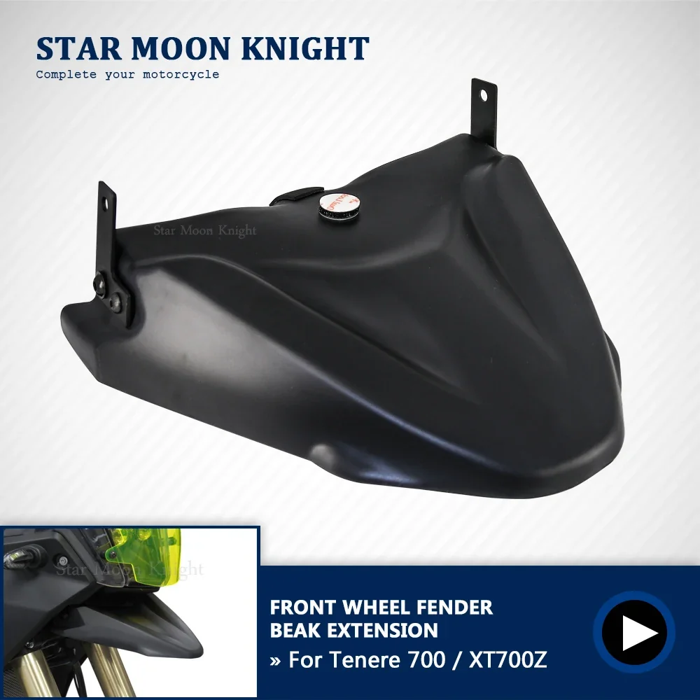 Yamaha Tenere 700 Front Wheel Beak Nose Cone Extension Cowl Upper Hugger Fender XTZ 700