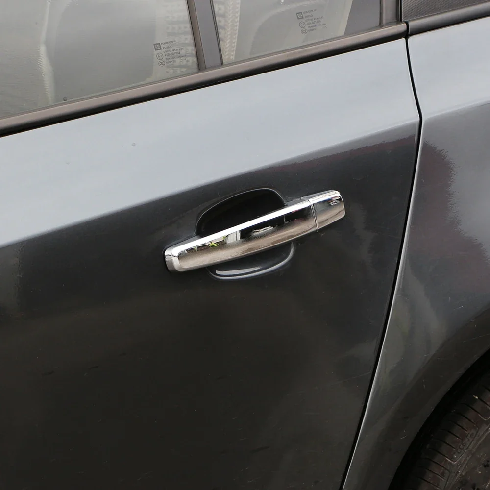 Door Handle Cover Chevrolet Cruze ABS Chrome Decorative Sticker Overlay Protects Handle