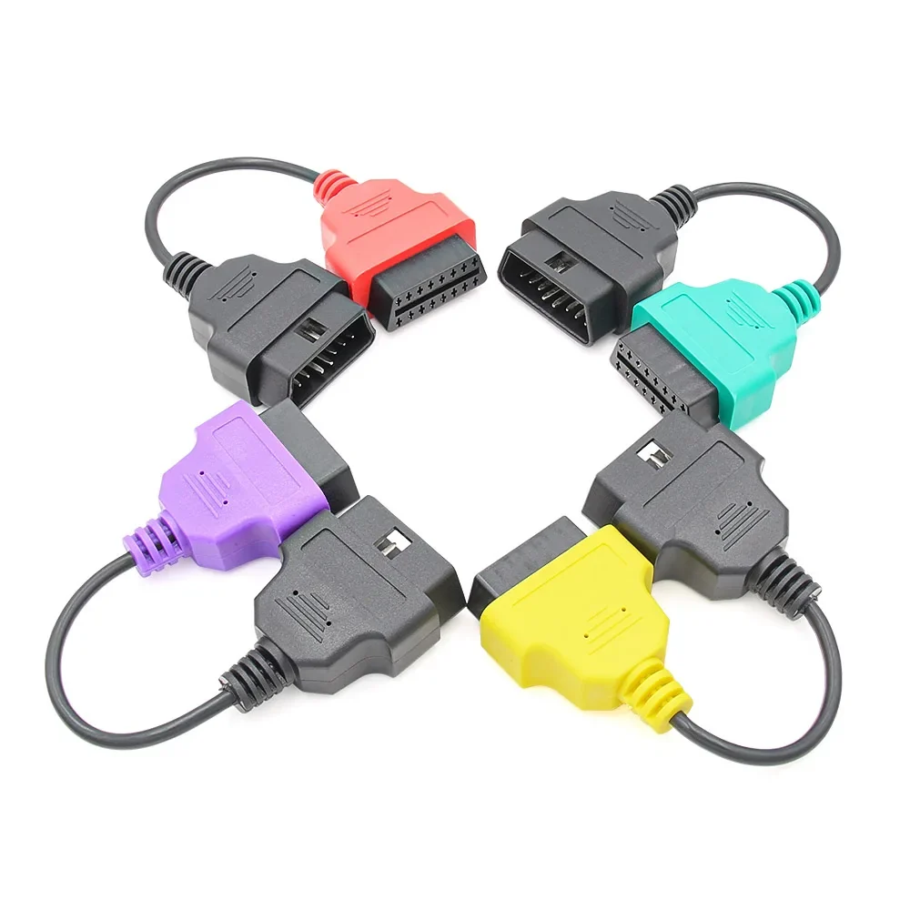 Fiat OBD2 Diagnostic Adapter Cable MultiECUScan, ECU, ABS, Power Steering