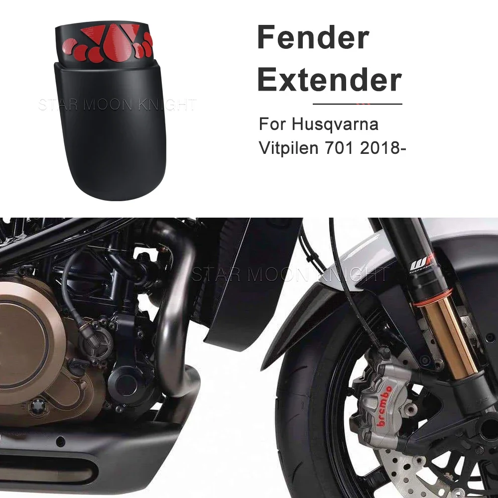 Husqvarna Vitpilen 701 2018 Front Fender Extension, Fender Extender OEM Guard