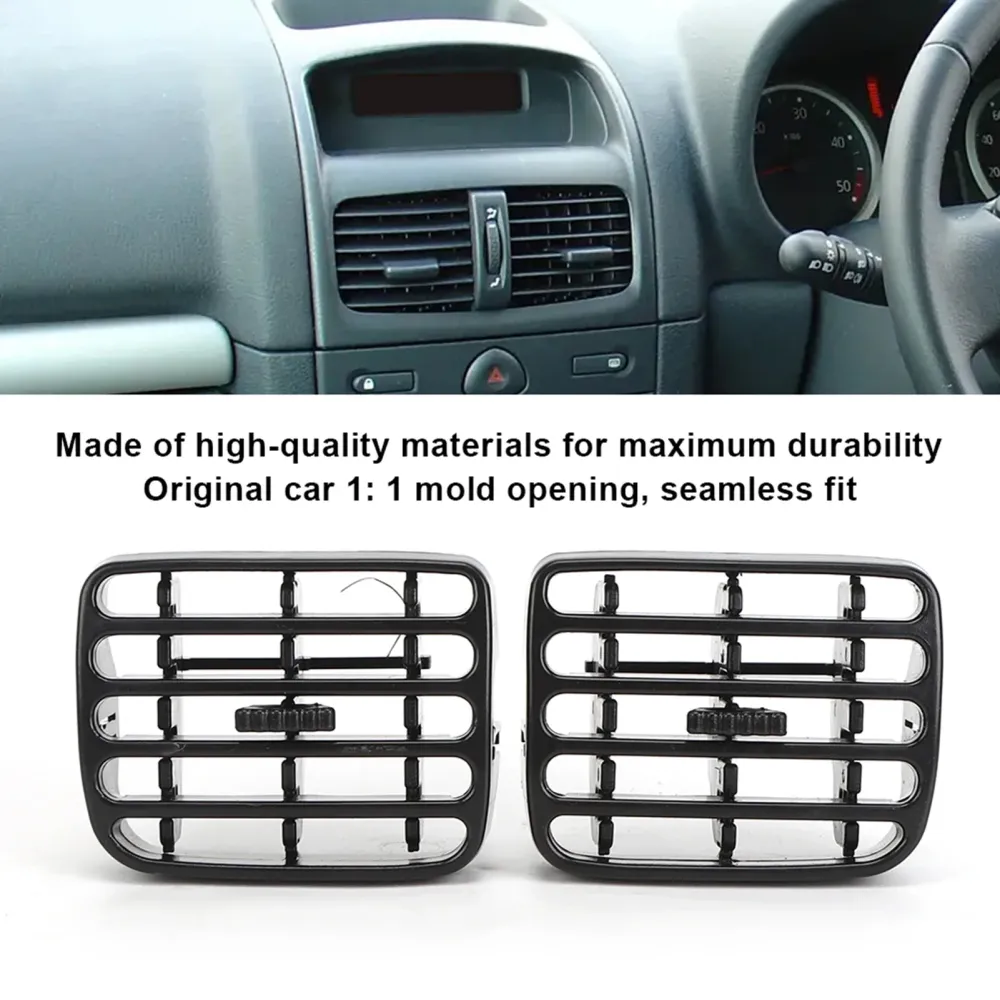 Vent Frame Renault Thalia Clio MK2 Dashboard AC Vent Grille Pair 1:1 ABS Mold