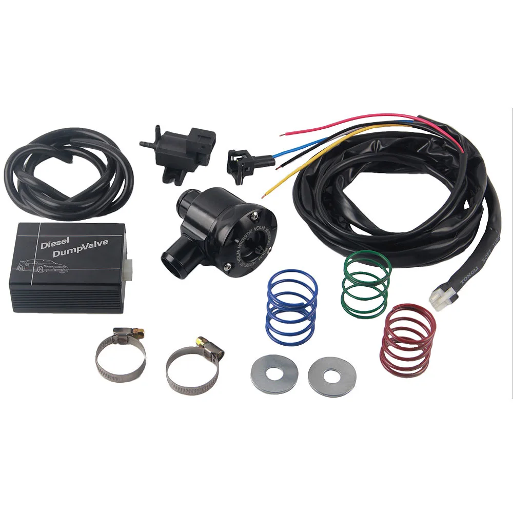 Turbo Diesel Blow Off Valve Kit Digitech 3-Dump Recirculation Aluminium