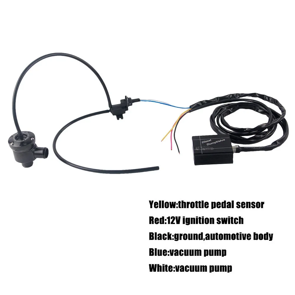 Turbo Diesel Blow Off Valve Kit Digitech 3-Dump Recirculation Aluminium