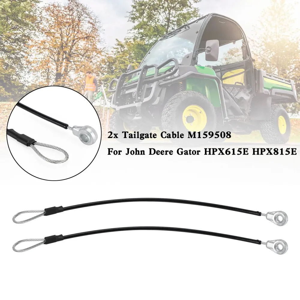 John Deere Gator HPX615E HPX815E 2X Tailgate Cable M159508