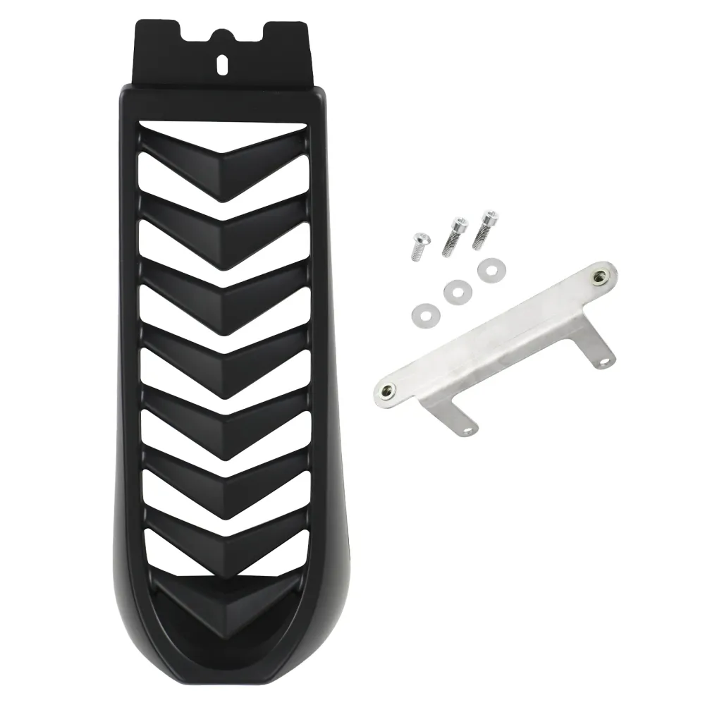 2018-2022 Softail Breakout Fat Bob Front Chin Spoiler Lower Radiator Cover Black