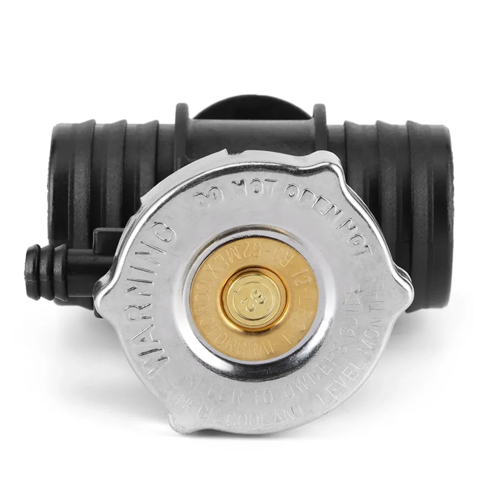 Radiator Cap T Branch Water Pipe Kit Jeep Compatible Engine Cooling Valve Premium Plastic Construction