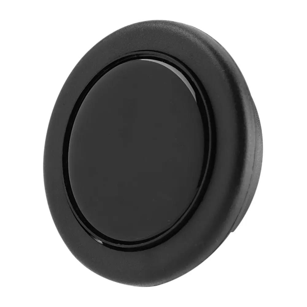 Steering Wheel Horn Button, Metal and Plastic, Easy Install Car Button