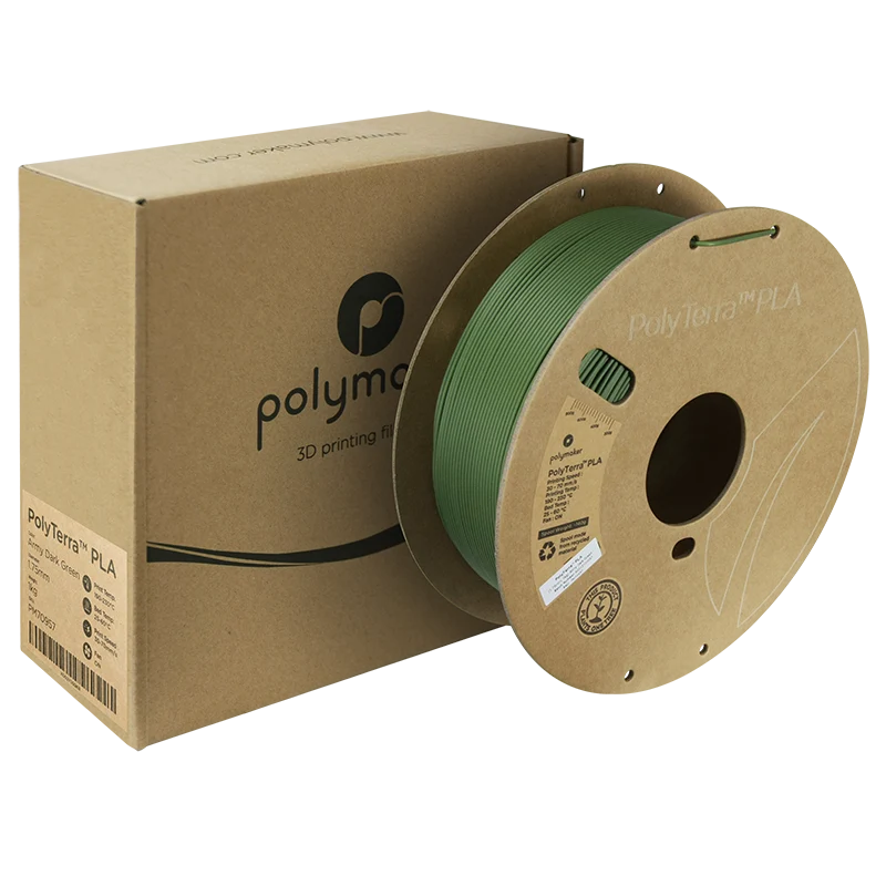 Polyterra PLA armygrønn mørk