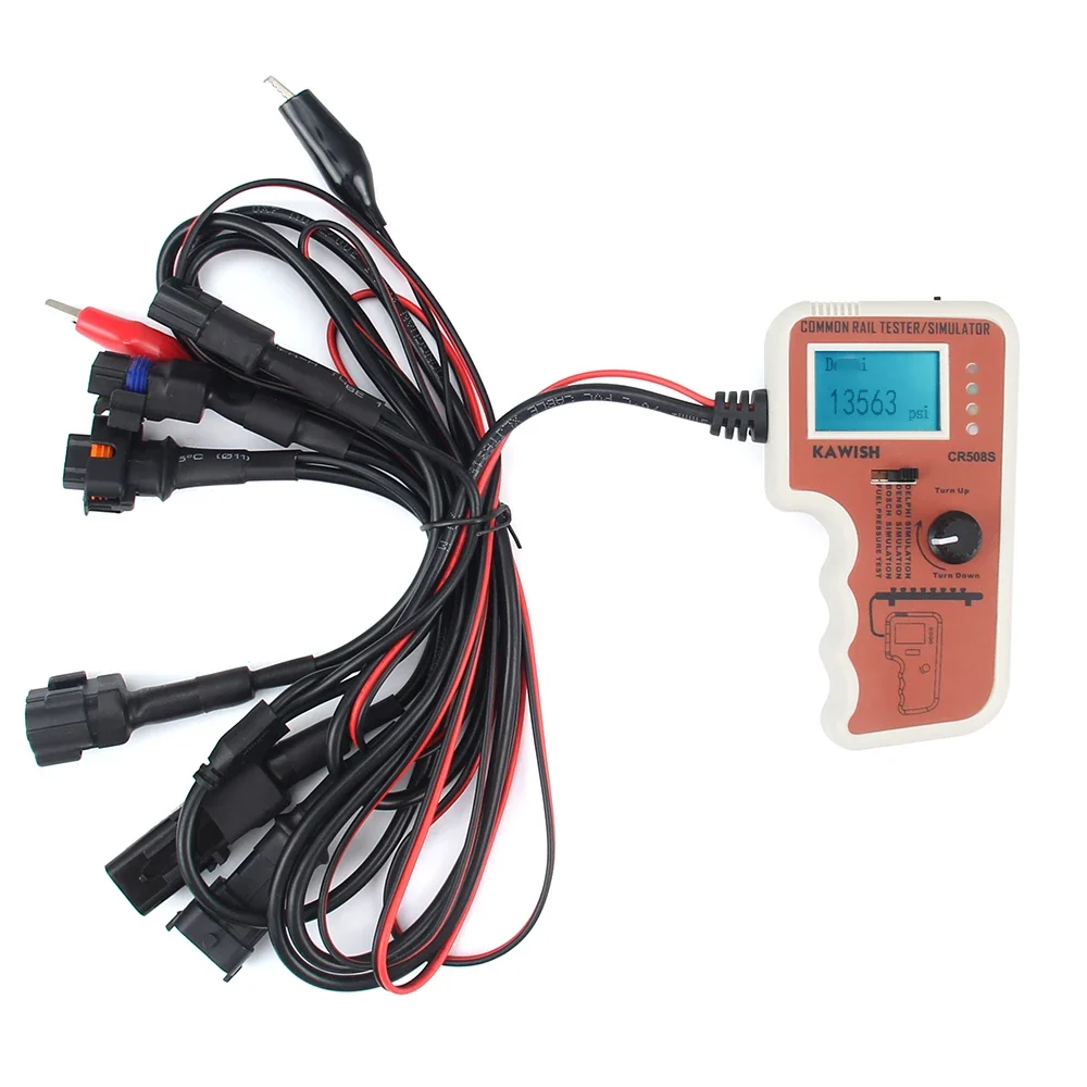 CR508S Upgrade Common Rail Pressure Tester High-Pressure Engine Diagnostics