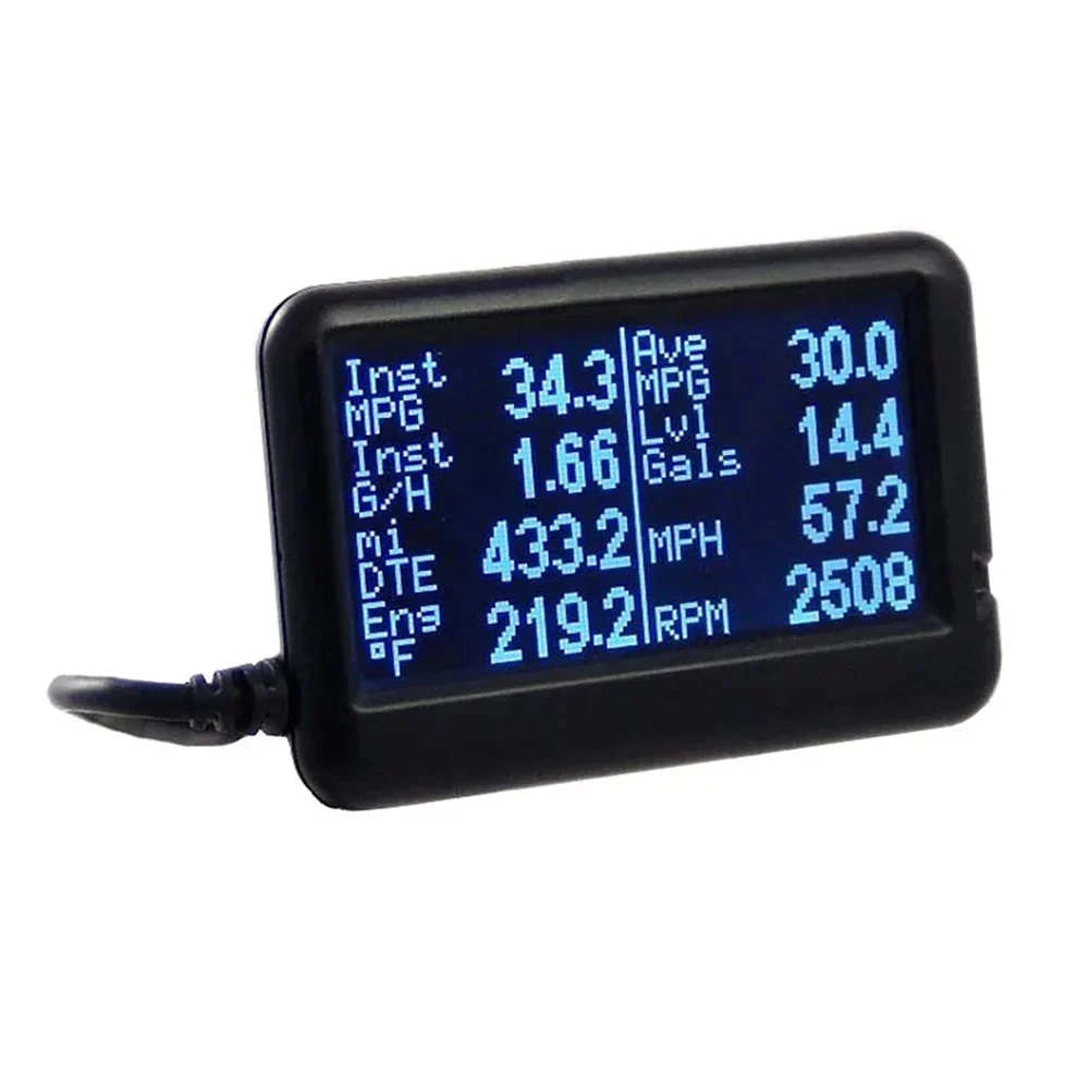 OBD2 Scanner And Gauges BMW UltraGauge EM Plus Real Time Telemetry Dash Display