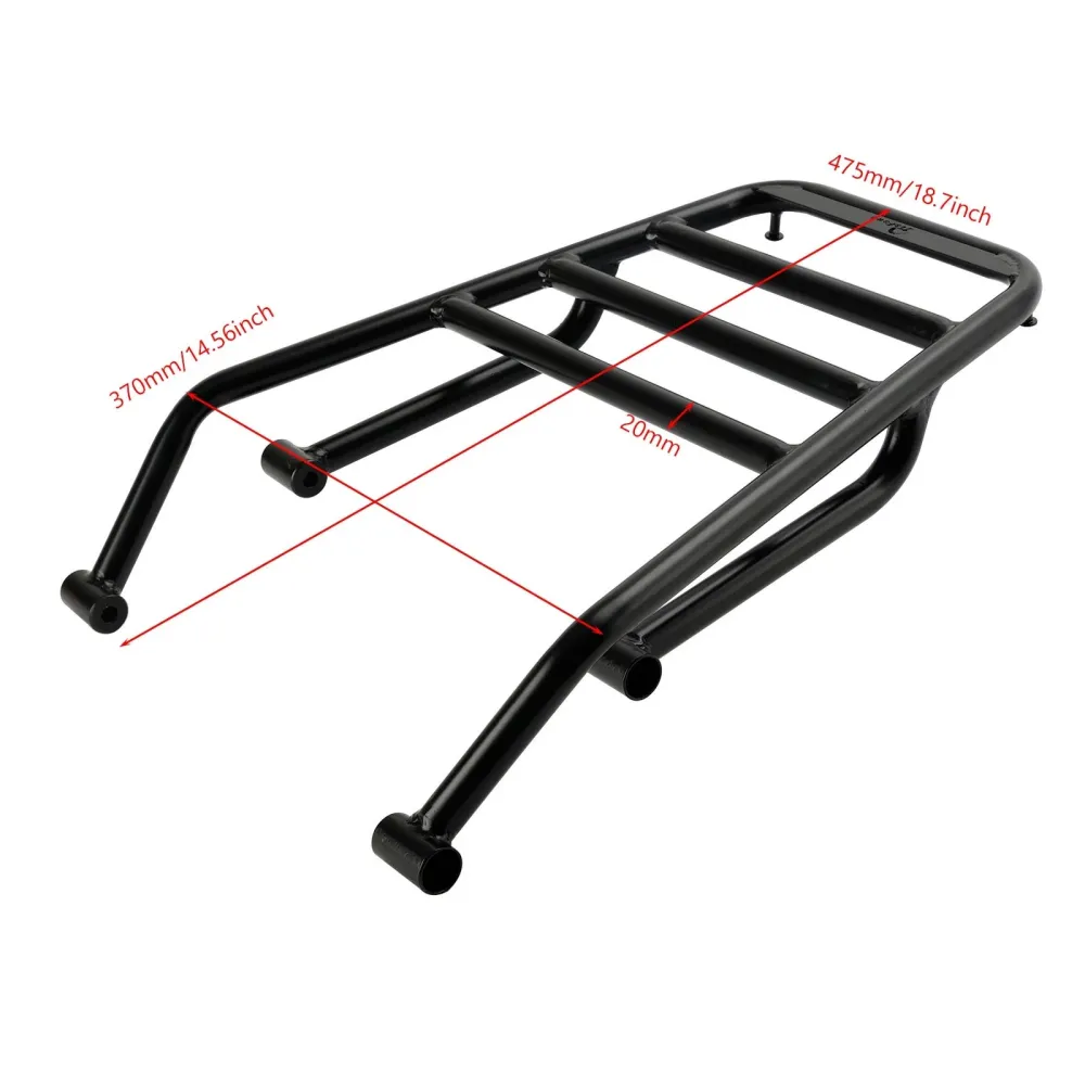 2023-2024 Honda CL 500 Black Back Bagage Rack Carrier