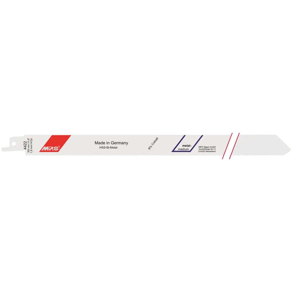 MPS Bajonettsagblad 4422, 5 stk. 300 mm BiM 14 tpi