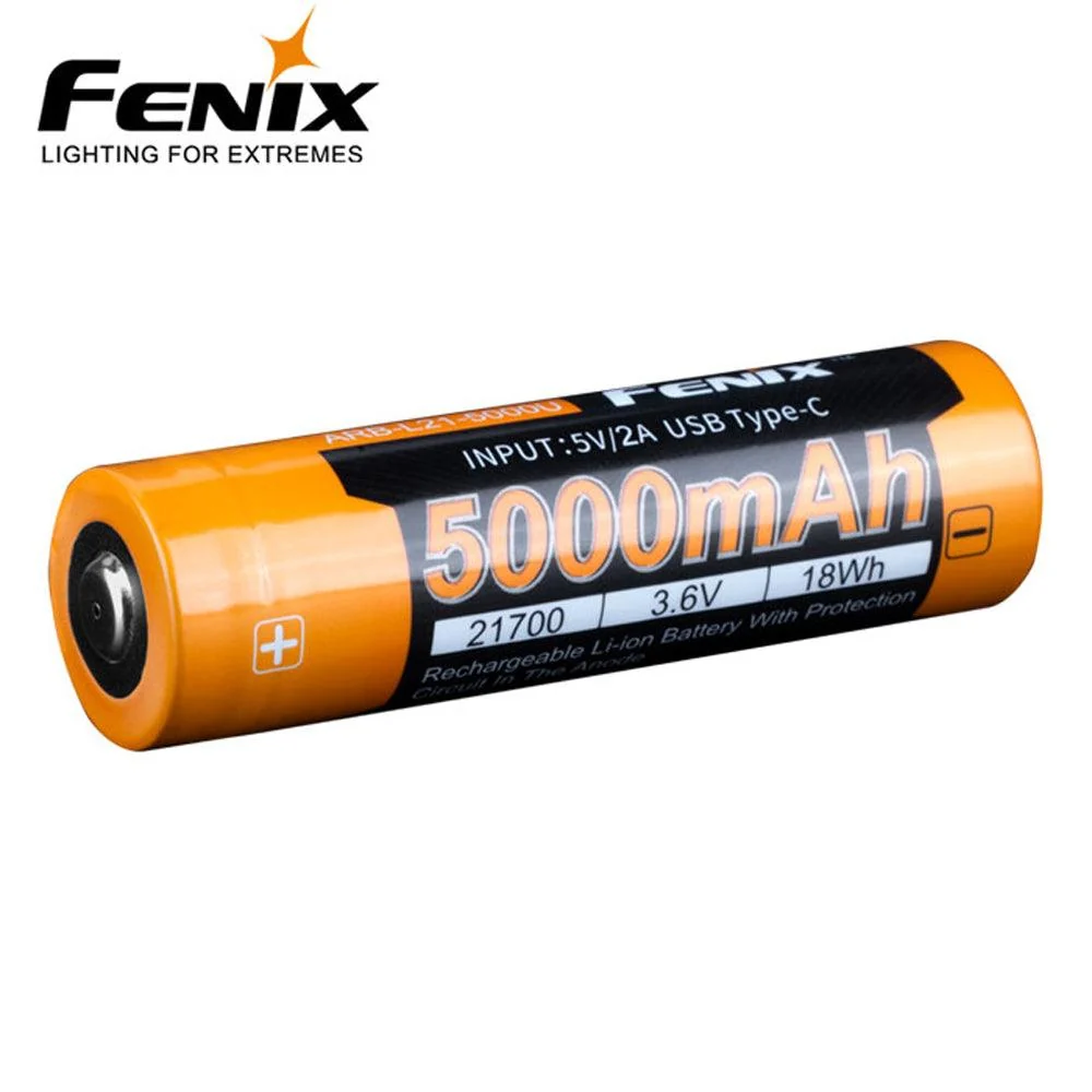 FENIX ARB-L21-5000U BATTERI 21700 USB 5000mAh