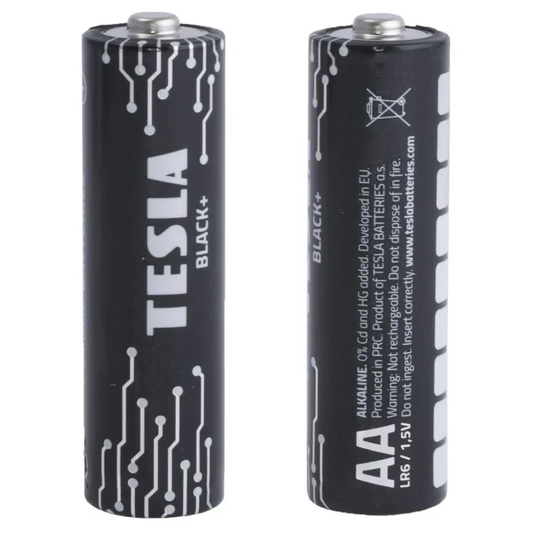 Tesla Black+ AA Batterier (24 stk)