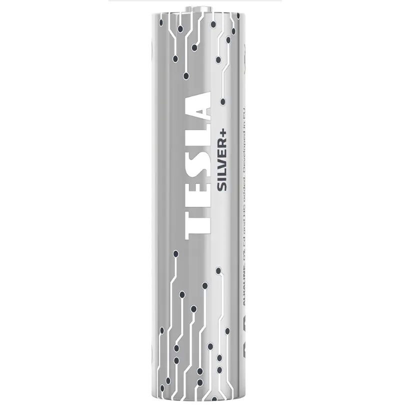 Tesla Silver+ AAA Alkaline Batterier (48 stk)
