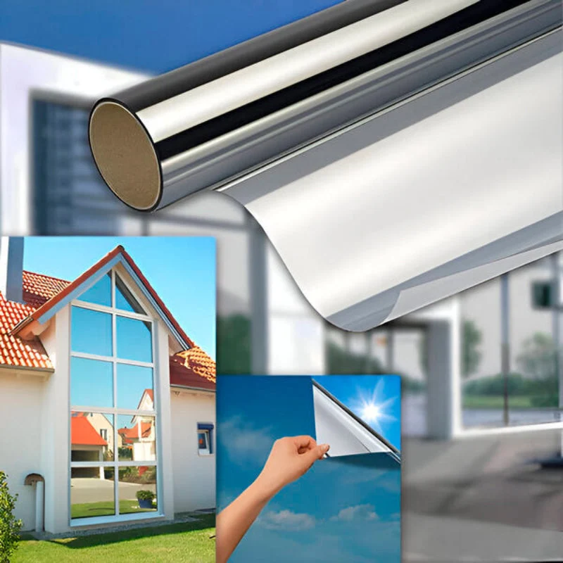 PrivacyFilm 1+1 GRATIS - One Way DIY Personvern Speil UV Beskyttelsesfilm