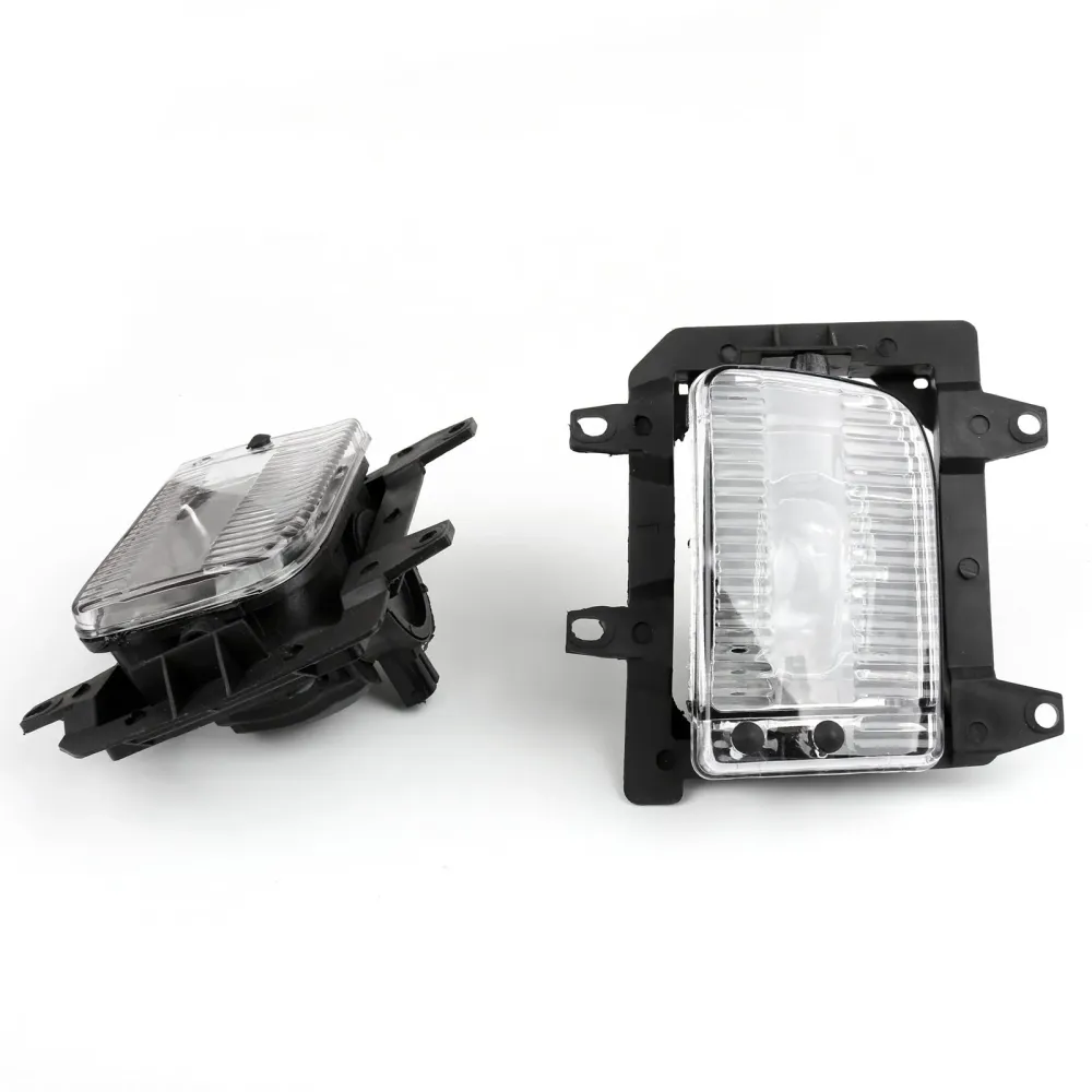 Front Bumper Fog Lights Plastic Lens Kit 85-93 BMW E30 3-serie Sedan Generic