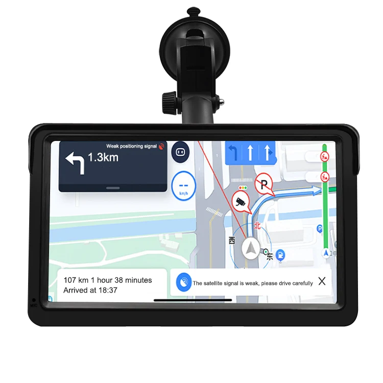 Universal 7” CarPlay & Android Auto Skjerm | Touch, GPS & Bluetooth