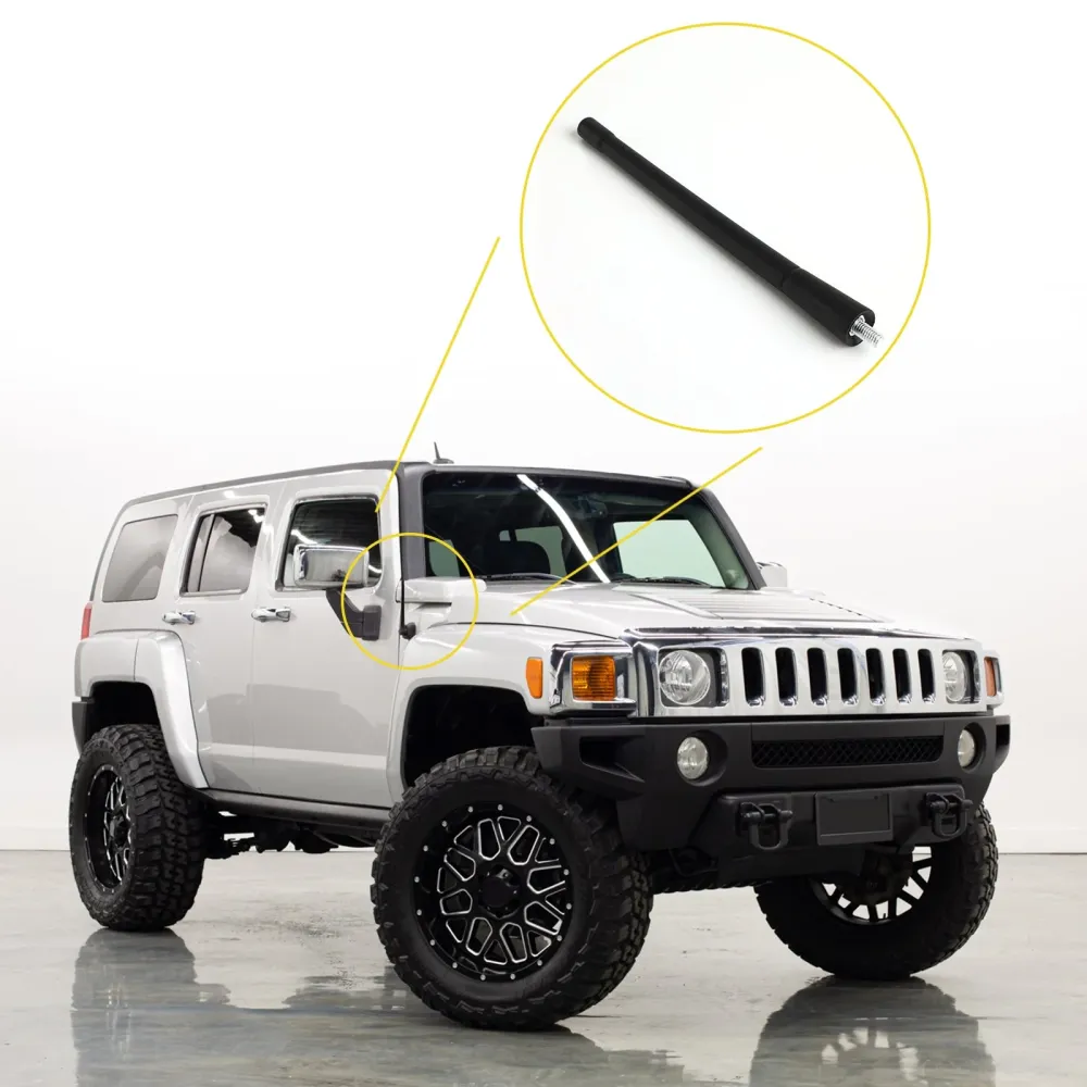 7" Kort antennemastradio AM/FM Hummer H3 2006-2010 Generisk
