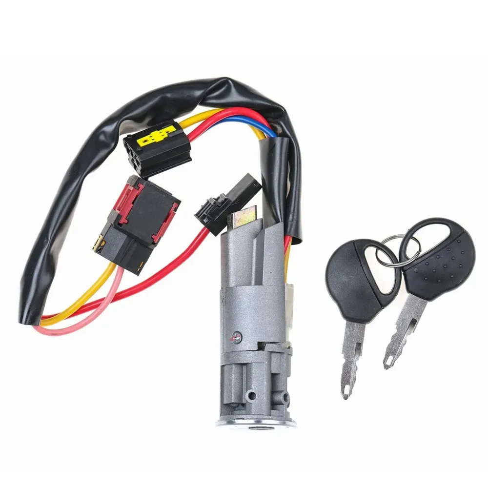 Ignition Lock Starter Switch med 2 nøkler Peugeot 206 Citroen Picasso