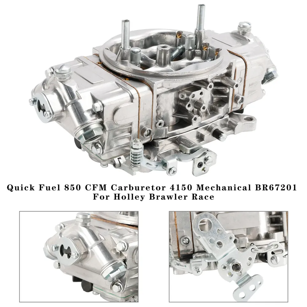 Holley Brawler Race Quick Fuel 850 CFM Carburetor 4150 Mechanical BR67201