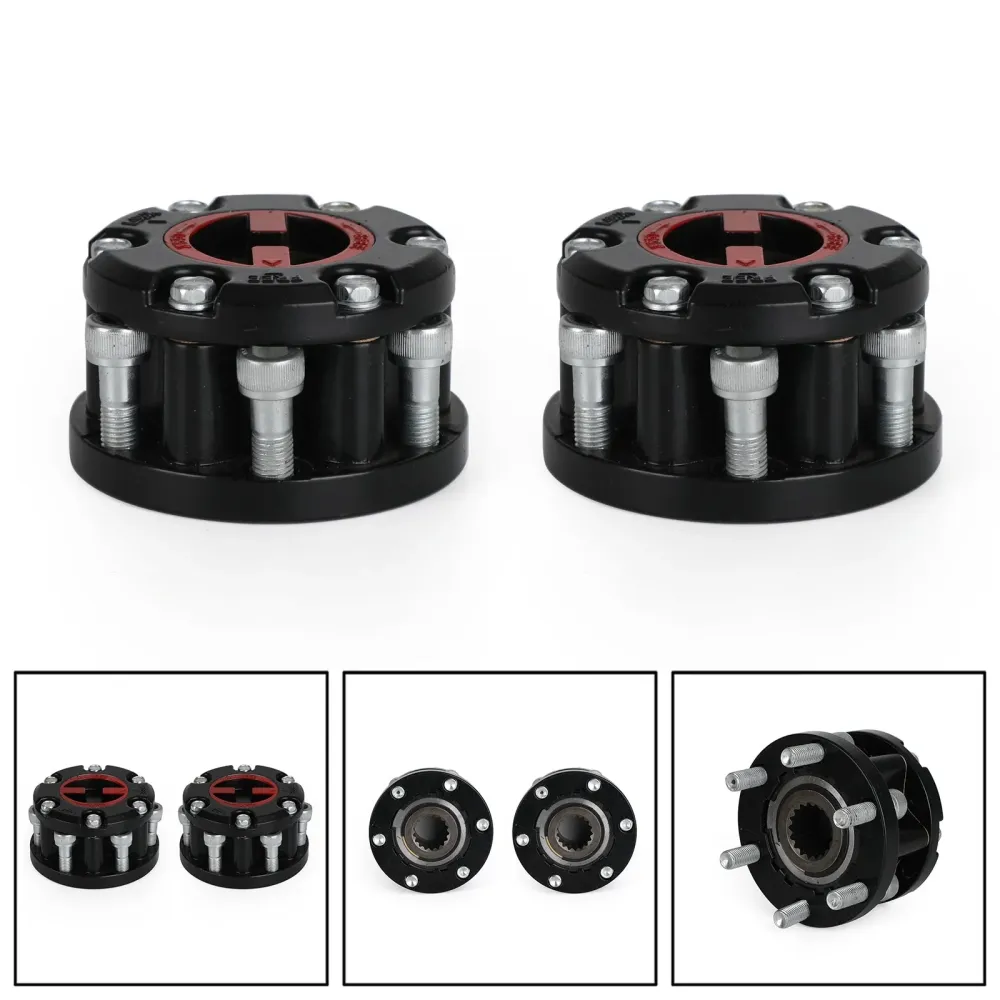 1991-2007 Holden Rodeo 2X gratis Wheeling Hubs 17 Spline generisk