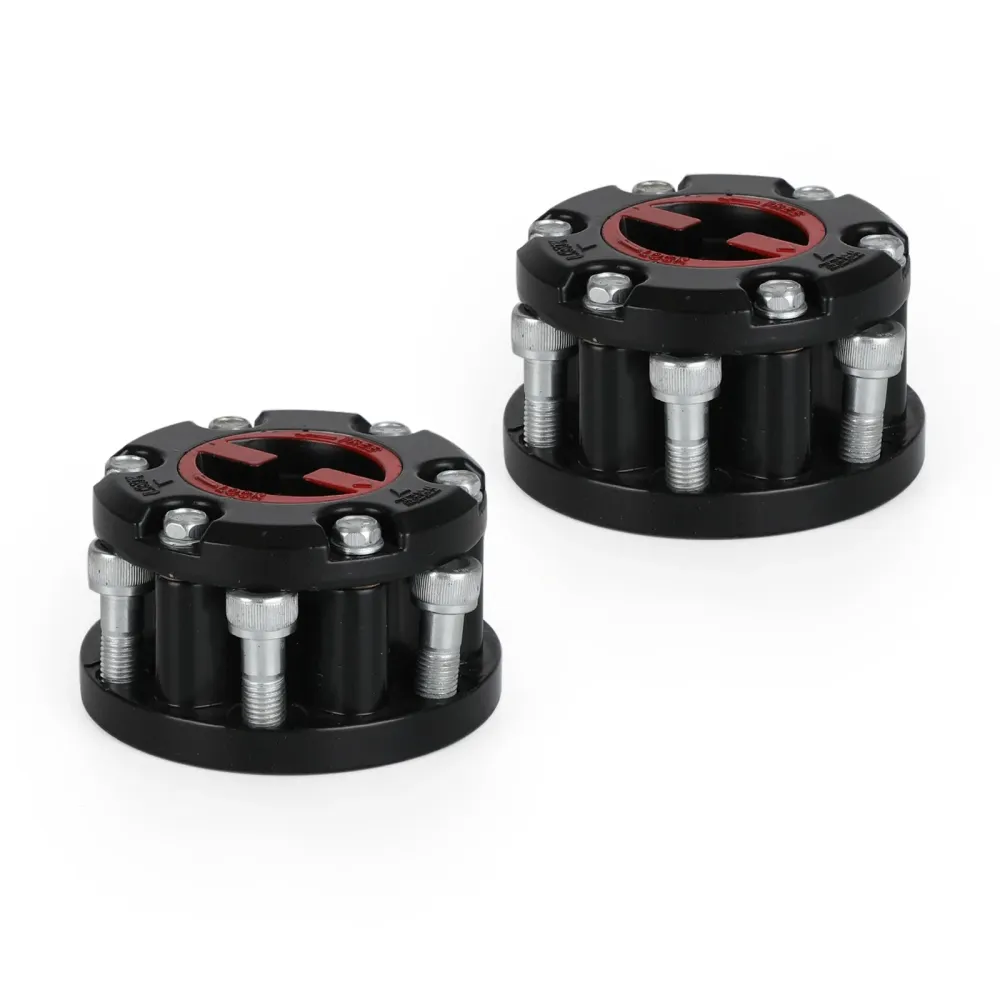 2008-2016 Holden Colorado 2X gratis Wheeling Hubs 17 Spline generisk