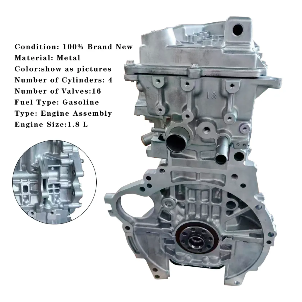 2000-2005 Toyota Celica GT Engine 1ZZ-Fe Engine Assembly 4cyl 1.8L