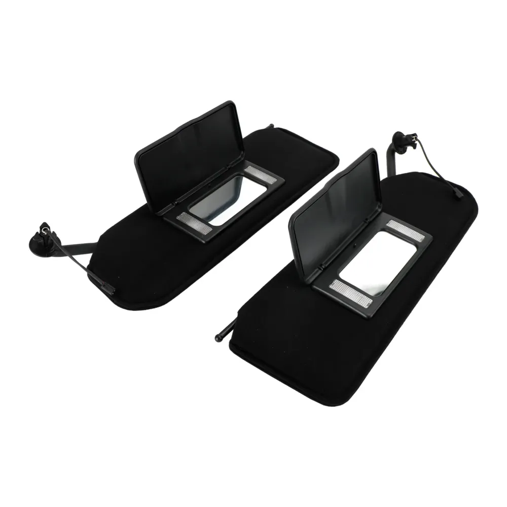 1997-2004 Corvette Sun Visor Vanity Mirror C5 Black Sunvisors par Shaded FedEx Express