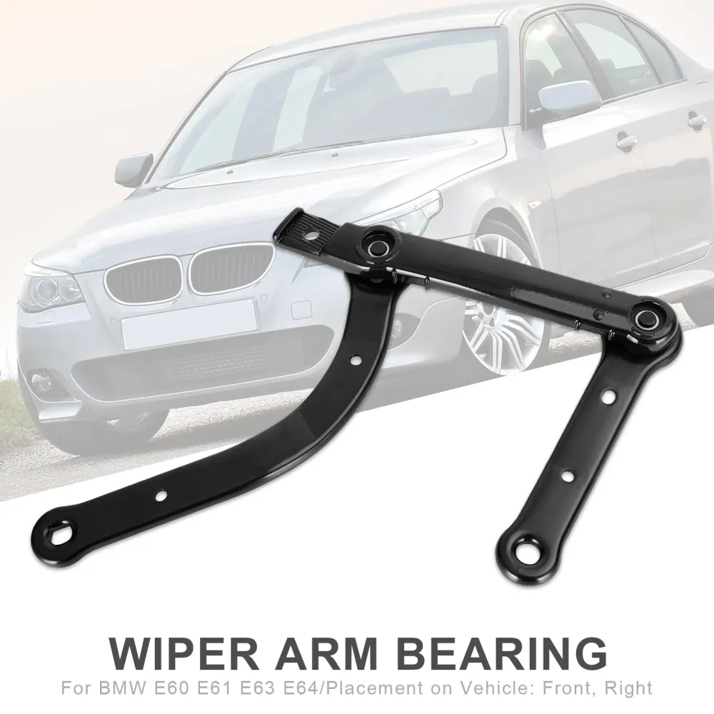 Front høyre vindusviskerarmbæringssett BMW 5 6 -serie E60 E61 E63 E64 61617185366