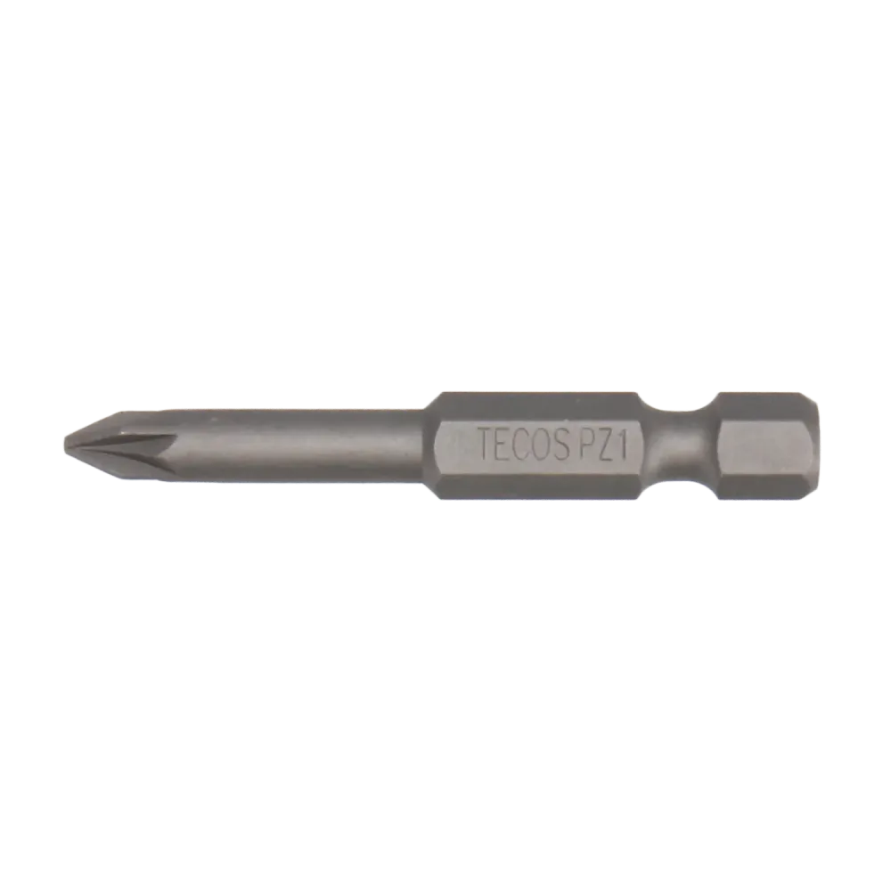 Tecos PZ Bits - PZ1 × 50 mm - 10 stk.