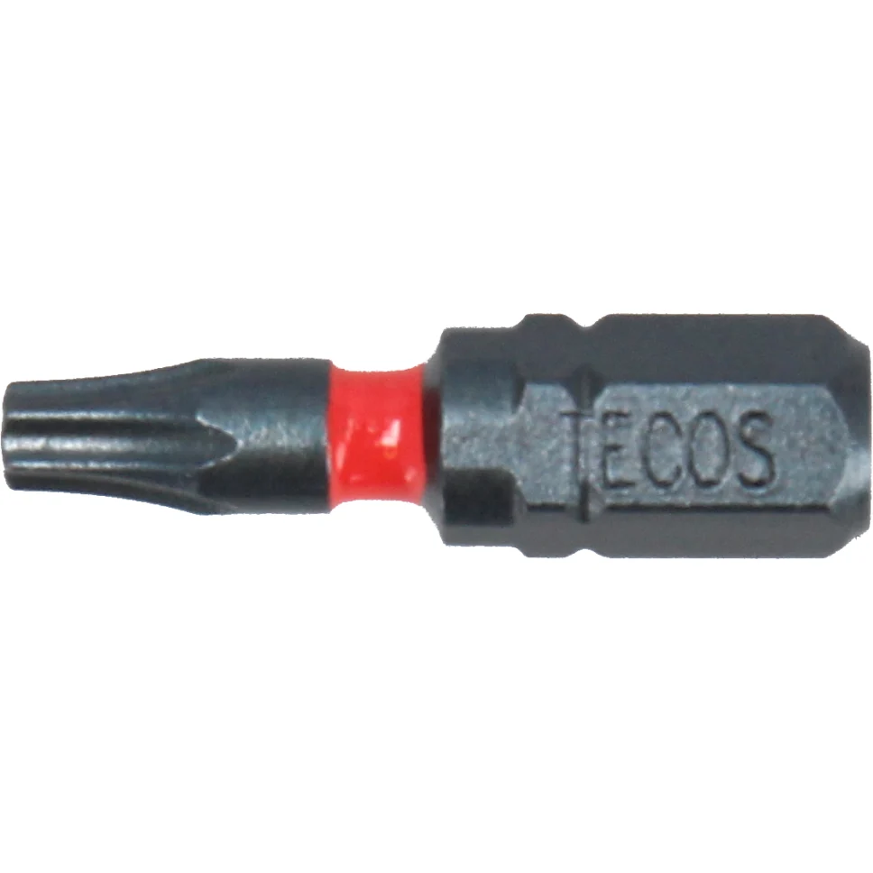 Tecos Impact Torx Bits TX15 × 25 mm - 3 stk.