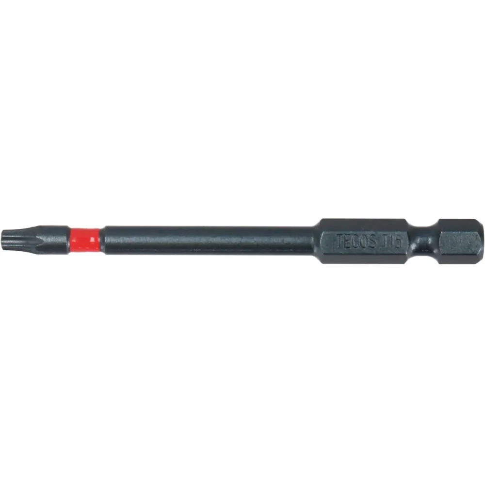 Tecos Impact Torx Bits TX15 × 75 mm - 3 stk.