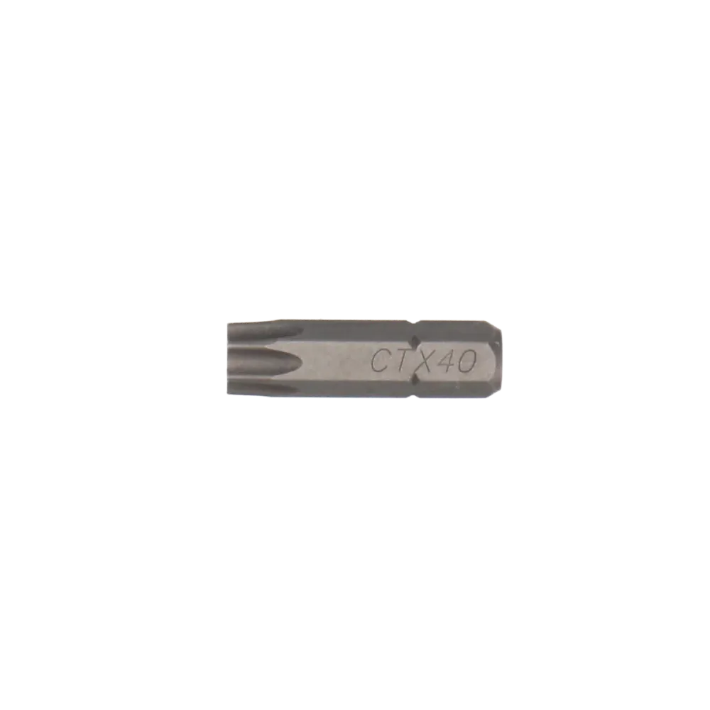 Tecos Torx Bits, konisk - CTX40 × 25 mm - 10 stk.