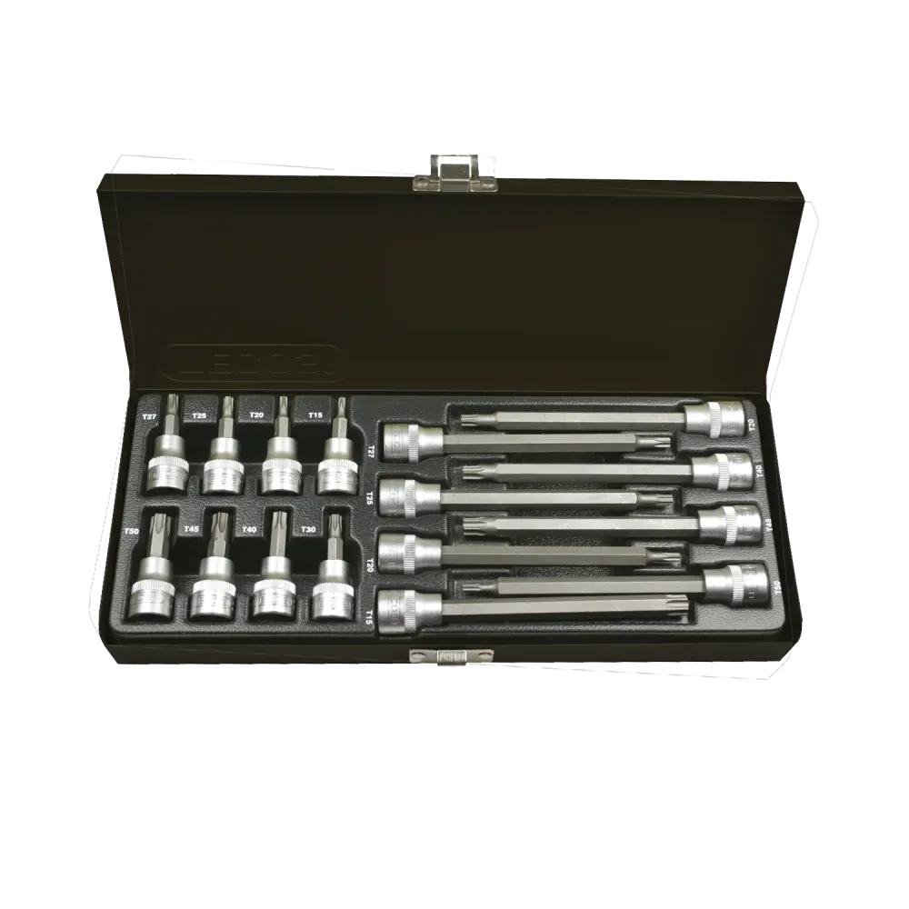 Tecos T-6816TX Torx pipesett, 3/8" - 16 dele