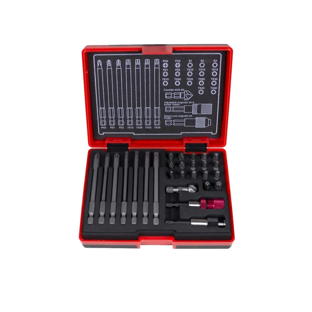 Tecos T-B027 Bitssett, 27 dele