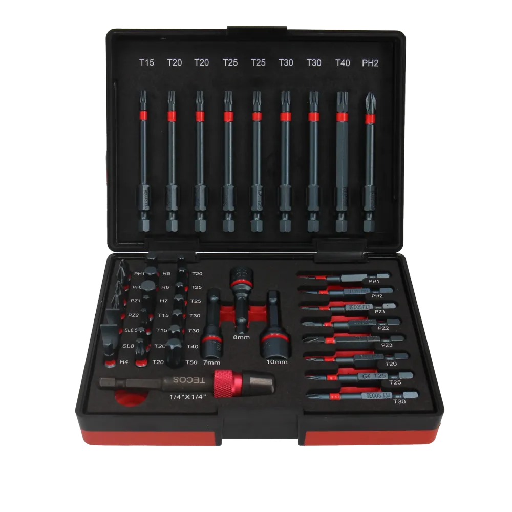 Tecos T-B042 Impact Bitssett, 42 deler