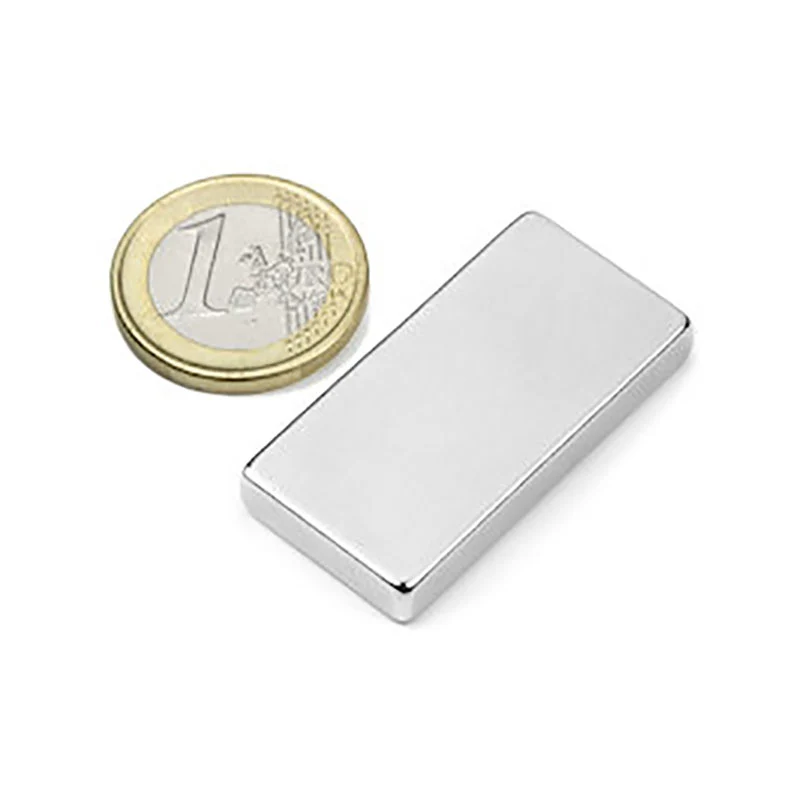 Supermagnet, Blokk 40x20x5 mm (neodymium)