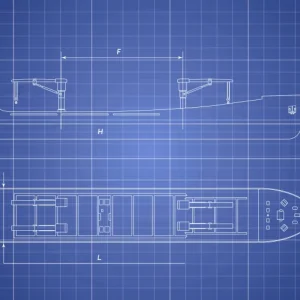 Katodisk beskyttelse design fartøy/farkoster under 25 meter
