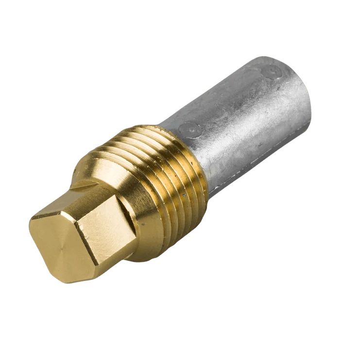 Sinkanode Volvo Penta, Type Plugg anode Ck15 l. 40 med messing plugg th.1/2 " Bspt, VP 838929
