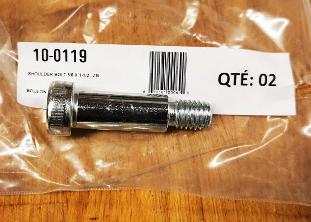 Bolt 5/8 x 1-1/2 PCA 5000