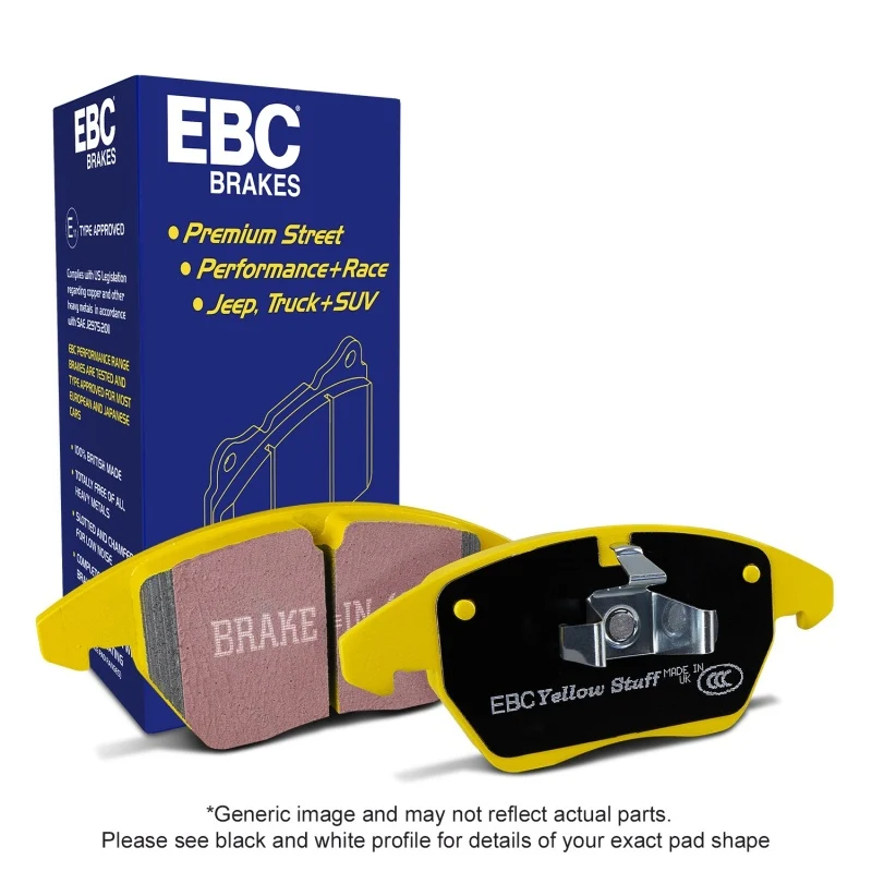 EBC 09+ Lexus LS460 4.6 Sport Yellowstuff Front Brake Pads