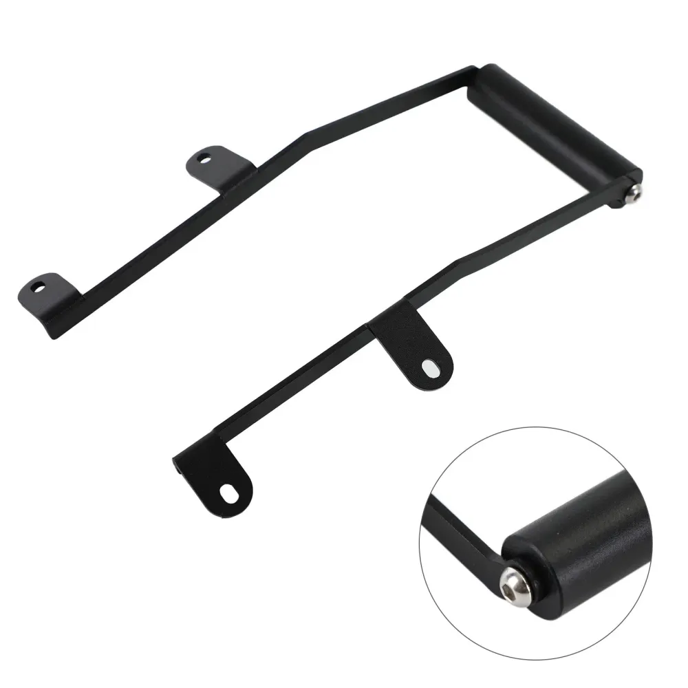 Black Windscreen Bracket Mount Smartphone/GPS-holder Honda NC750X 16-2020