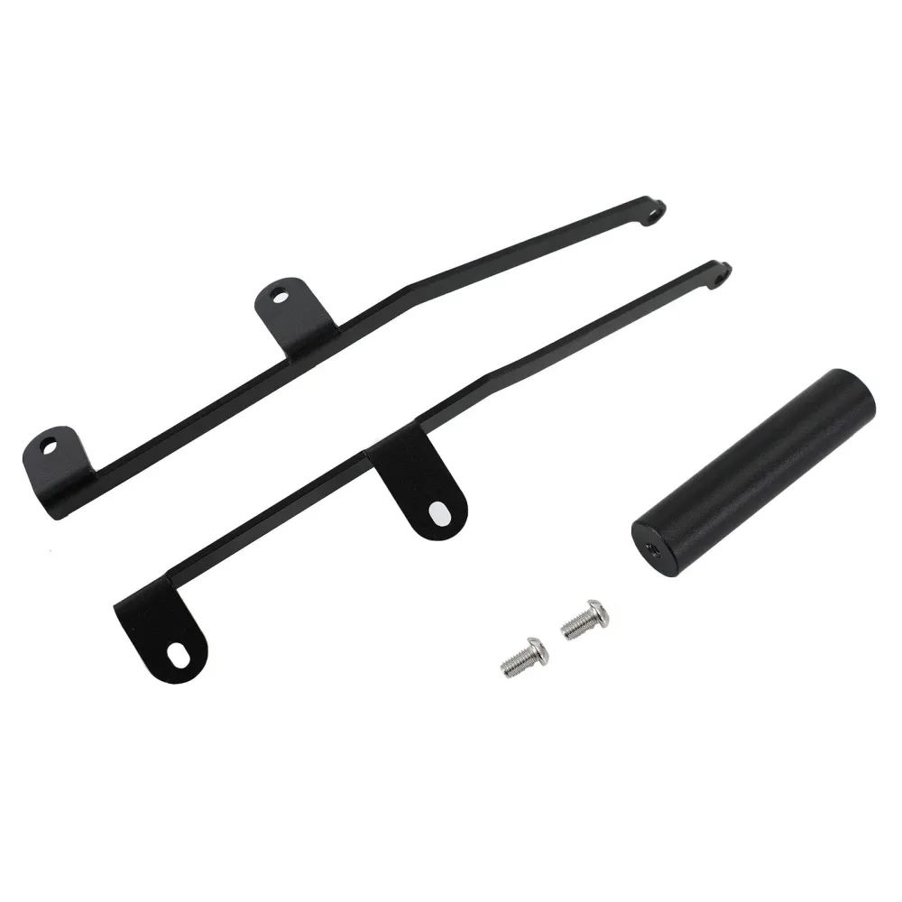 Black Windscreen Bracket Mount Smartphone/GPS-holder Honda NC750X 16-2020