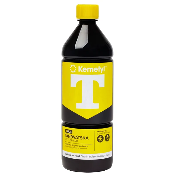 Kemetyl, T-gul tennvæske, 1 L