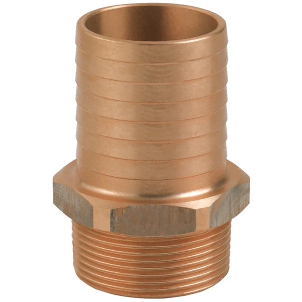 Guidi, Slangekobling 1" x 25mm bronse