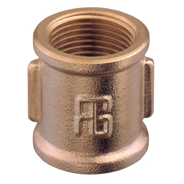 Guidi, sokkel 1 1/2" bronse, UNI EN 1982 - CC491K (CuSn5Zn5Pb5-C)