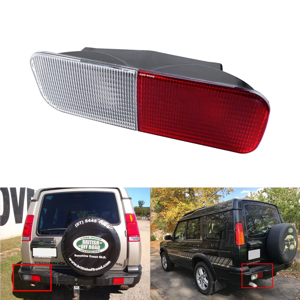 Rear Bumper Reflector Light Land Rover Discovery 2 L318 Left Side (2002-2004)