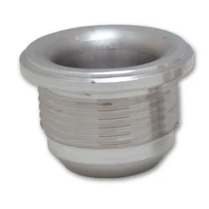 Vibrant -8 Male Weld Bung (1in Flange OD) - Mild Steel